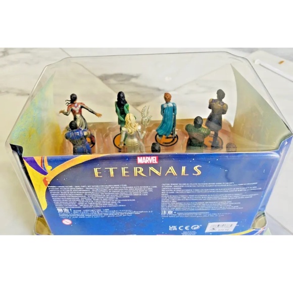 NEW Disney Marvel Eternals Collectible Figures PlaySet Toy Set - Picture 6 of 8